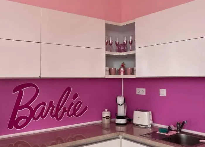 Barbie-themed 3bdr Penthouse Near The Beach, 公寓